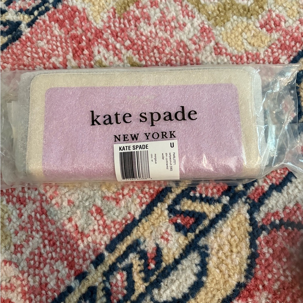 Kate Spade Lavender and White Accessory